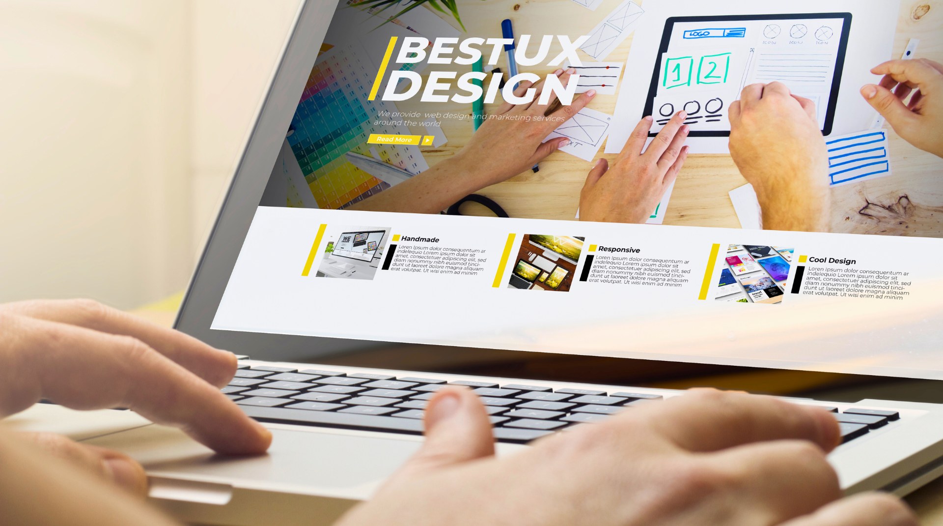 SEO-friendly website design company in the UK