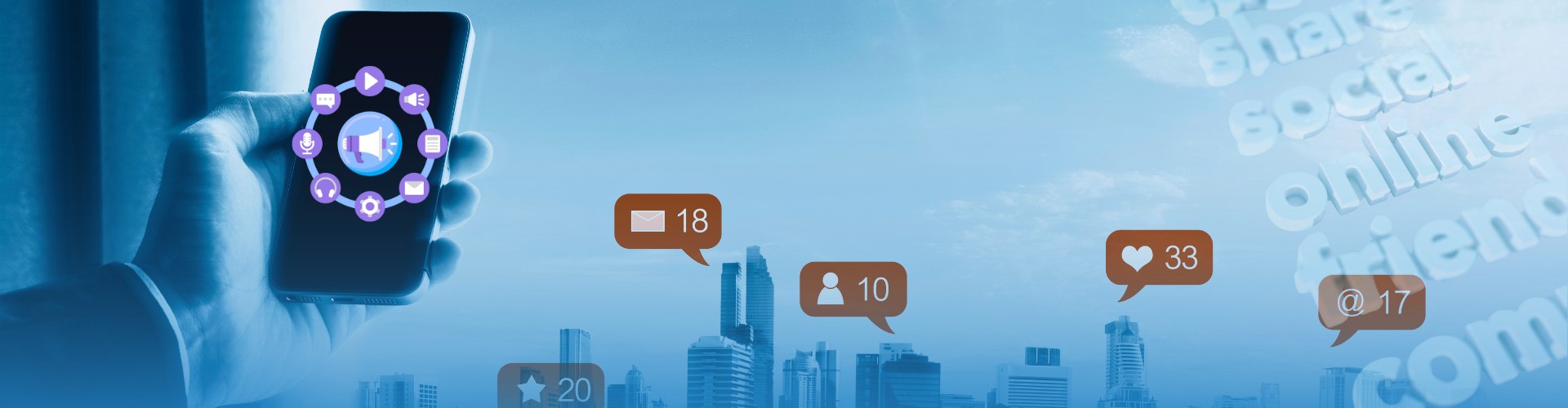 Social media marketing company for brand awareness and generating leads